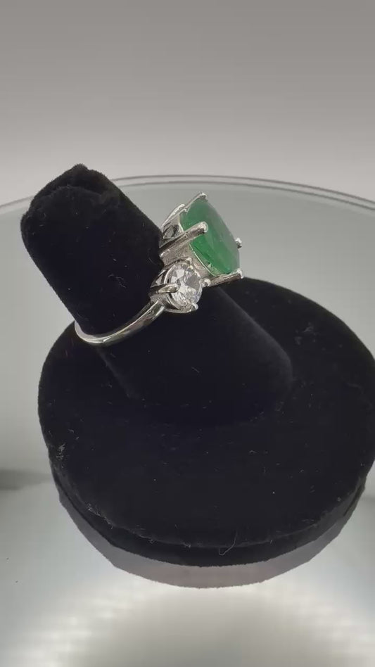 Anillo esmeralda